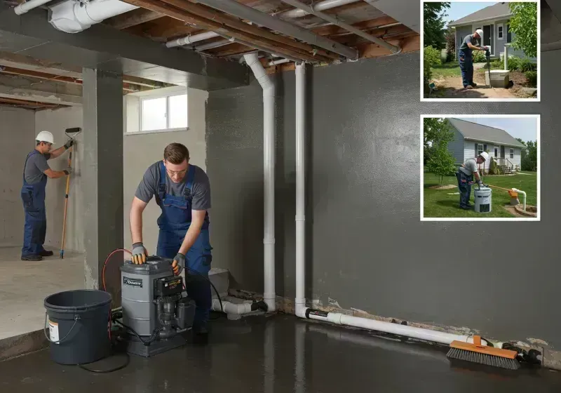 Basement Waterproofing and Flood Prevention process in Irvington, NY